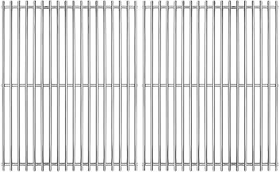 Hongso 17 inch Solid SUS 304 Stainless Steel Grates Replacement for Home Depot Nexgrill 720-0830H, Kenmore and Uniflame Gas Grills, Set of 2 SCA192