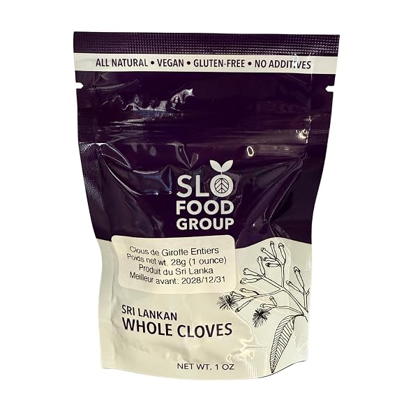 Slofoodgroup Whole Cloves hand picked cloves, 1 oz whole cloves
