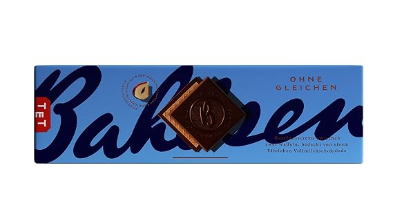 Bahlsen Cookies | Bahlsen Without Equals Whole Milk | Bahlsen Biscuits | German Cookies From Germany | 4,4 Ounce Total