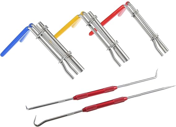 Inner/Hydraulic Seal Installation Tool Kit/Hydraulic Cylinder Piston Repair Seal Tools/Durable/Metal / 1 Set/Silver Tone/for Car