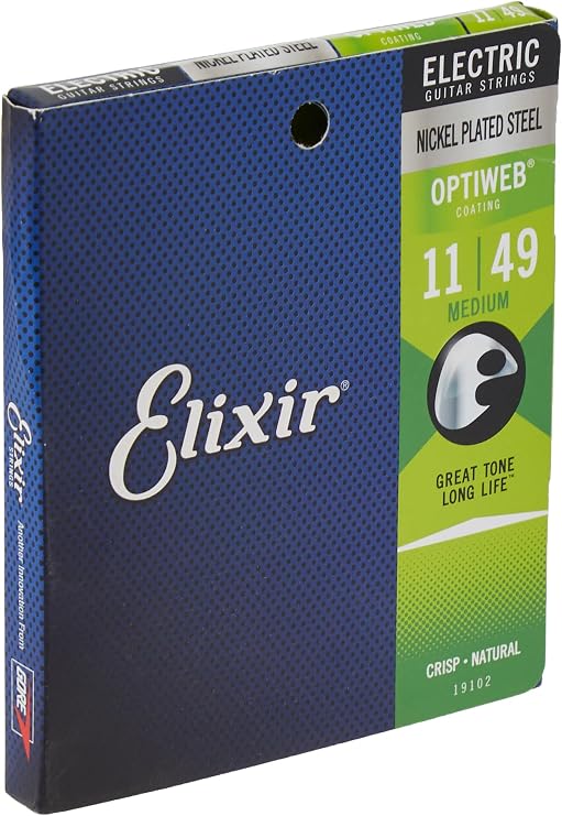 Elixir Electric Guitar Strings, OPTIWEB