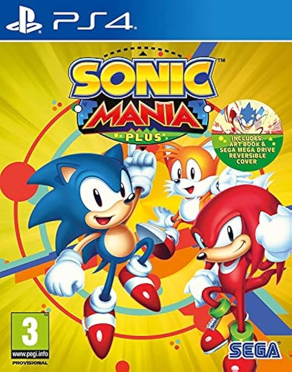 Sonic Mania Plus - w/ Artbook (PlayStation 4)