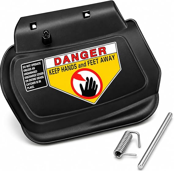 Hinged Mulch Plug Replacement for Craftsman, Troy-Bilt & MTD Fits Mower Decks Requiring 987-02516, 987-02516A, 687-02516, 687-02516A
