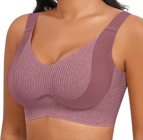 Xcutting Women Wireless Full Coverage Everyday Wear T-Shirt Bras Plus Size