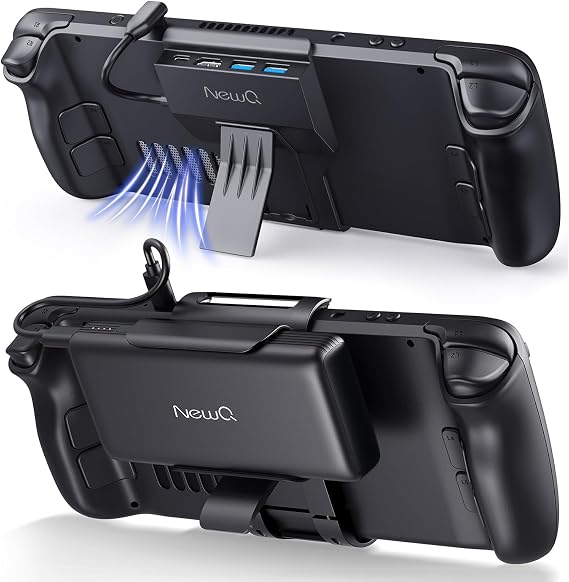 NewQ Portable Steam Deck Dock and Steam Deck Battery Bank