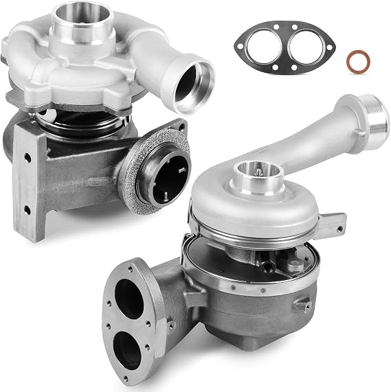 8C3Z-6K682-AARM Turbocharger High & Low Pressure for 2008-2010 Ford F250 F350 F450 F550 6.4L Powerstroke Diesel Replace# 8C3Z6K682B 1848300C92 179515 179523