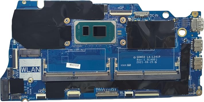 Replacement Laptop Motherboard GDM50 LA-L241P for Dell Inspiron 15 3511 System Board i5-1135G7 Processor 0K0KRT K0KRT