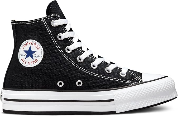 Converse Girls' Chuck Taylor All Star Eva Lift High Top
