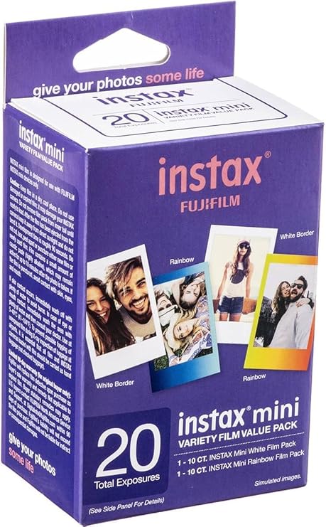 Fujifilm Instax Mini Variety Film Value Pack 20 Count
