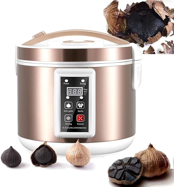 Black Garlic Fermenter Machine(6L), Intelligent Fermentation Machine, with 2-layer Cage Rack, Control Panel(Adjust Time/temperature), Thickened Liner, for Black Garlic, Natto,6L
