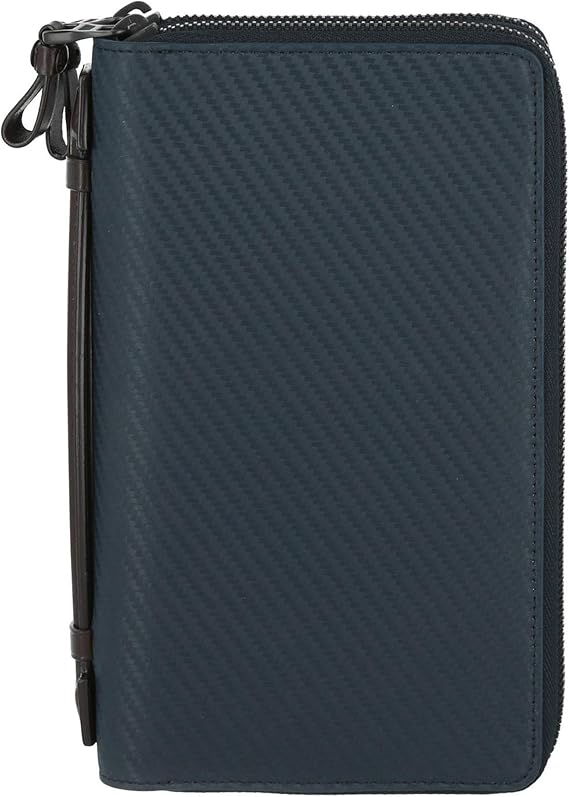 Alfred Dunhill Chassis Zip Around Leather Wallet