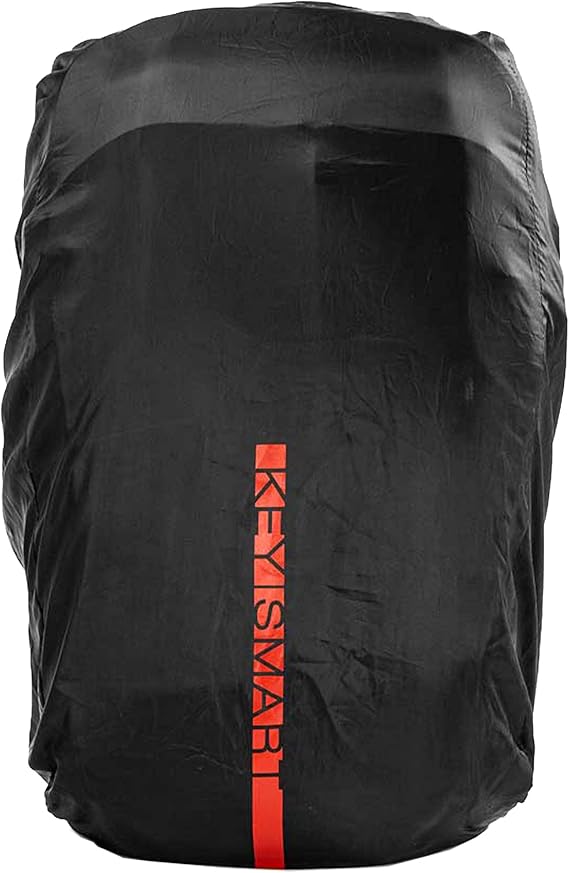 KEY SMART Urban Union Waterproof Cover for Commuter Backpack (Rain Cover, Black)