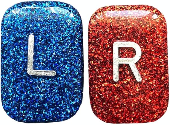 X-Ray Markers, Small Rectangle, Glitter, Generic, NO INITIALS