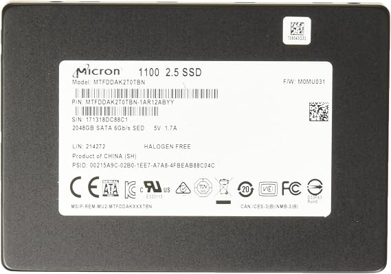 Micron 1100 2 TB 2.5" Internal Solid State Drive