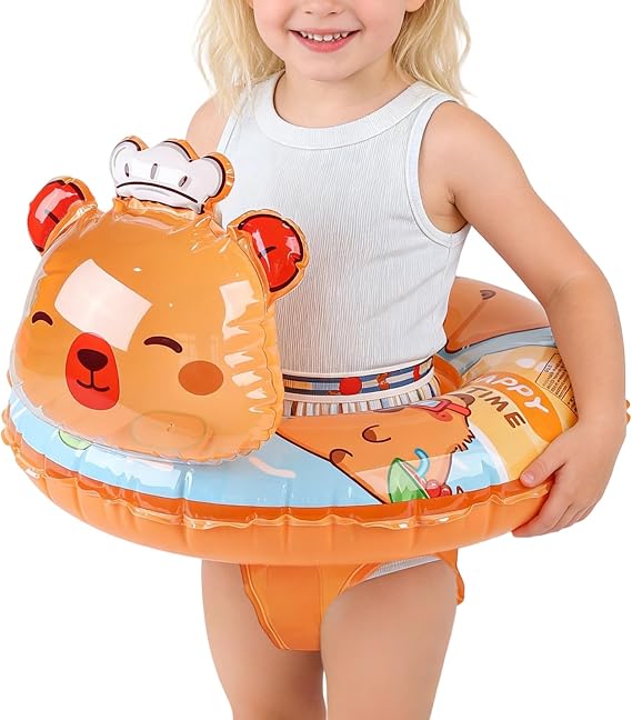 Children Inflatable Swimming Pool Floatant - Inflatable toys with cartoon design | Pool float children | for Bath, Shower, Outdoor, Summer, Boy, Girl