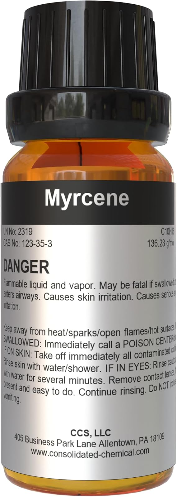 Myrcene High Purity Aroma Compound 30ml (1 Fl Oz)
