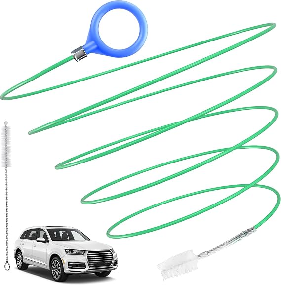 Auto Sunroof Drain Cleaning Tool, 78 Inch Flexible Tube Cleaning Brush