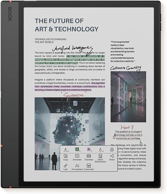BOOX Note Air 5C 10.3 Inch Color E-Book E INK 6G 64G 300PPI