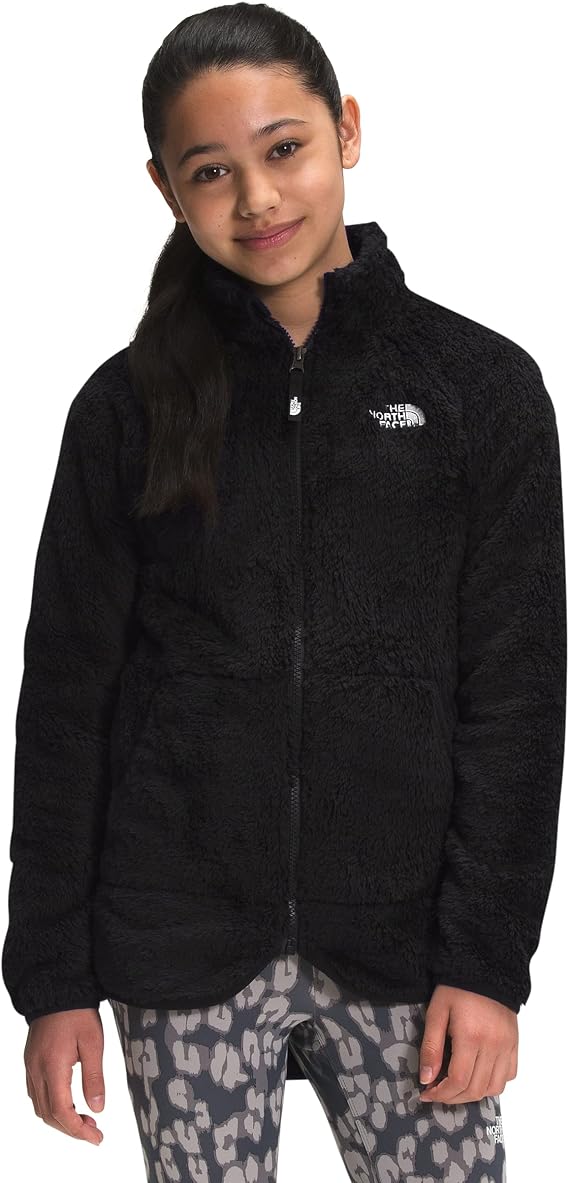 THE NORTH FACE Girls' Suave Oso Long Jacket, TNF Black, X-Small