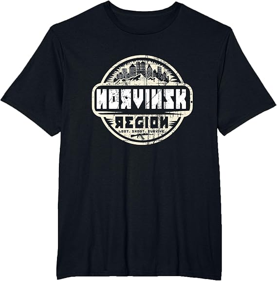 Escape from Norvinsk Visitor Nature Loot Shoot Survive Gamer T-Shirt