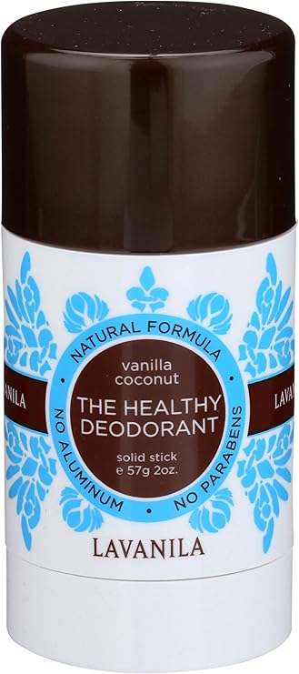 Lavanila - The Healthy Deodorant. Aluminum-Free, Vegan, Clean, and Natural - Vanilla Coconut 2 oz