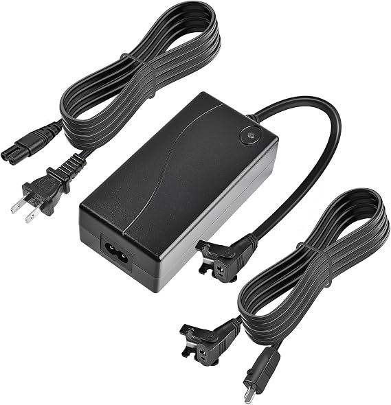 Lift Chair AC/DC Switching Power Supply Transformer, 29V 2A Power Recliner Transformer with 4Ft AC Cord and 6.5Ft Motor Cable