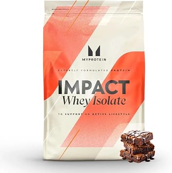 Myprotein Impact Whey Isolate, Chocolate Brownie, 5.5 pounds