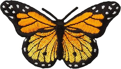 Simplicity Iron-On Appliques Monarch Butterfly 3X1-34 1Pkg