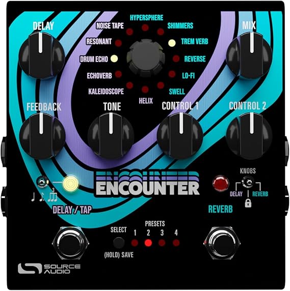 Source Audio Encounter Ambient Delay+Reverb Pedal