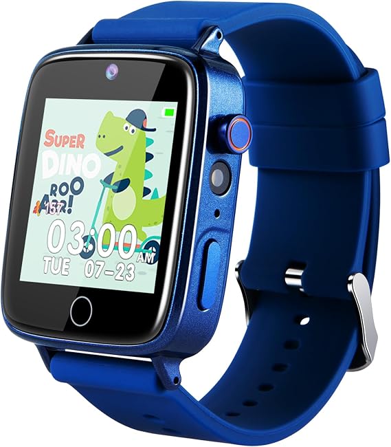 ZUODUN Smart Watch for Kids with Alarm, Kids Watch Boys Toys for 8-12 Years Old with Camera Calculator Flashlight, Kid Smart Watches Gifts for Boys Ages 4-7