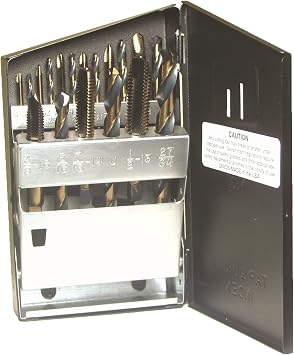 Viking Drill and Tool by Norseman 57580 SP-18TD Type 20-UB Spiral Point Plug Style Magnum Super Premium Tap/Drill Set