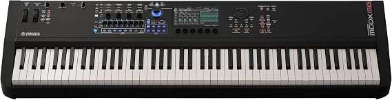 Yamaha 88-Key Music Synthesizer, Graded Hammer Action, Realistic Feel, Performance Focused for Next Generation Sound Exploration, Expressive Control and Optimized Workflow MODX M8