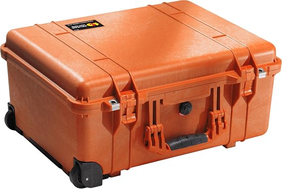 Pelican 1560 Case No Foam (Orange)