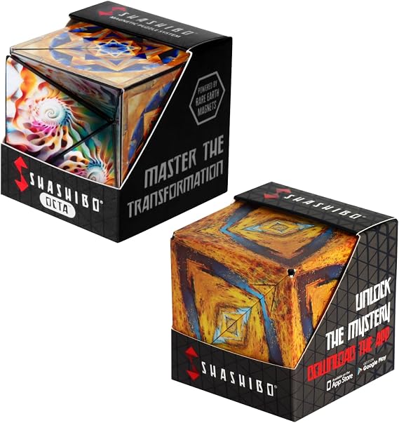 Shashibo DODECA and Octa Magnetic Puzzle Cube, Bundle of 2