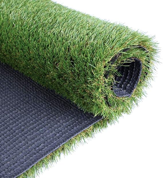 Petgrow Synthetic Artificial Grass Turf Lawn 3ft x 10ft, 1.38" Outdoor/Indoor Fake Grass Rug Astroturf for Dogs,Faux Grass Rug with Drainage Holes/Custom Size Provided