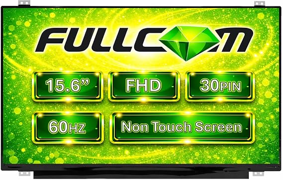 New LCD Replacement Screen 15.6 Inch N156HGE-EA1 FHD 1920x1080 30 Pin Matte Compatible with N156HGE-EAB N156HGA-EAL for Laptop/Display/Screen/LCD Application