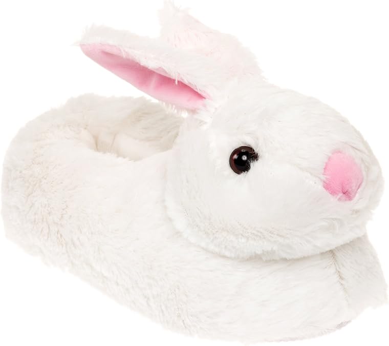 Funziez! Funny Animal Slippers for Women & Men, House Shoes, Turtle, Flamingo, Bunny, Shark, Cozy Furry Slippers