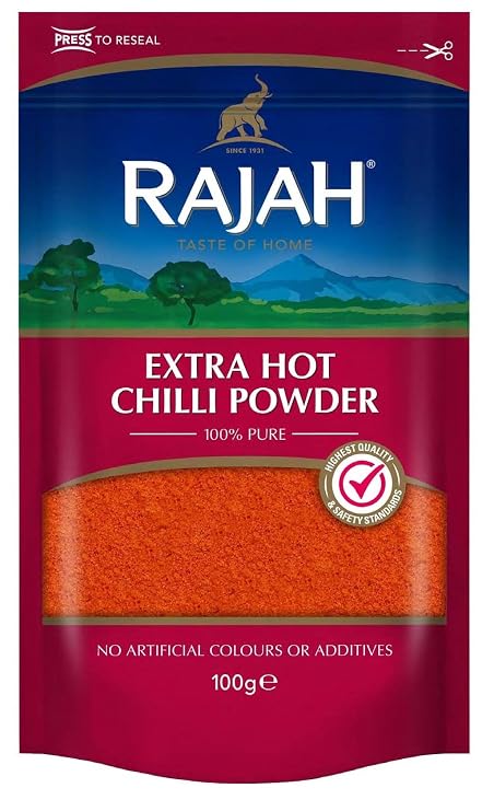 Rajah Chilli Powder Ex Hot Pkt 100G