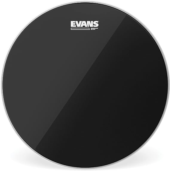 Evans Resonant Black Drumhead, 16 Inch