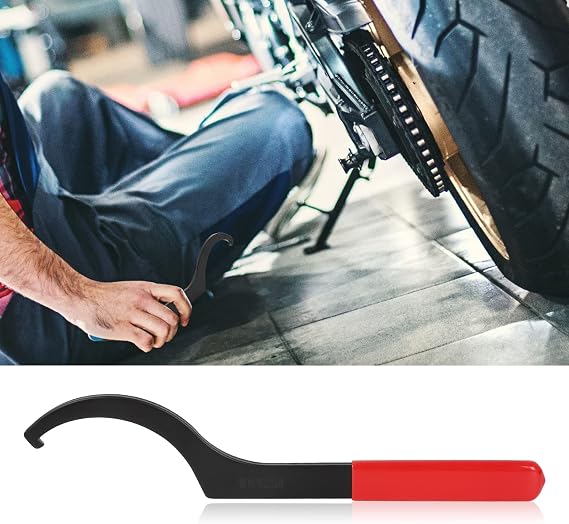 C Spanner Tool Adjustable Hook Wrench for Ducati