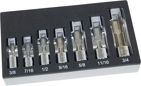 Lisle 13180 SAE Flare Nut Set