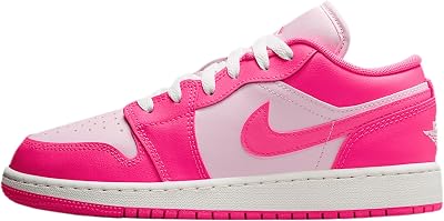 Air Jordan 1 Low Gs Pink Foamhyper Pink-summit White