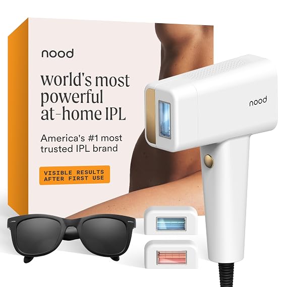 NoodTM Flasher Pro | IPL Laser Hair Removal Device, Forbes Best Product 2026