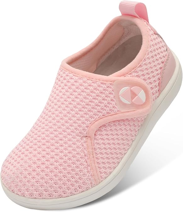 Centipede Demon Toddler Shoes Boys Girls Wide Barefoot Shoes Kids Zero Drop Minimalist Sneakers Adjustable Tennis Shoe Breathable Slip On Shoe for Outdoor Walking Running