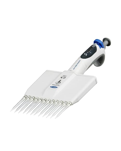 VS-TP12D300H Adjustable Volume Multi-Channel Micropipette Pipettors with 12 Channels 30-300uL Micropette
