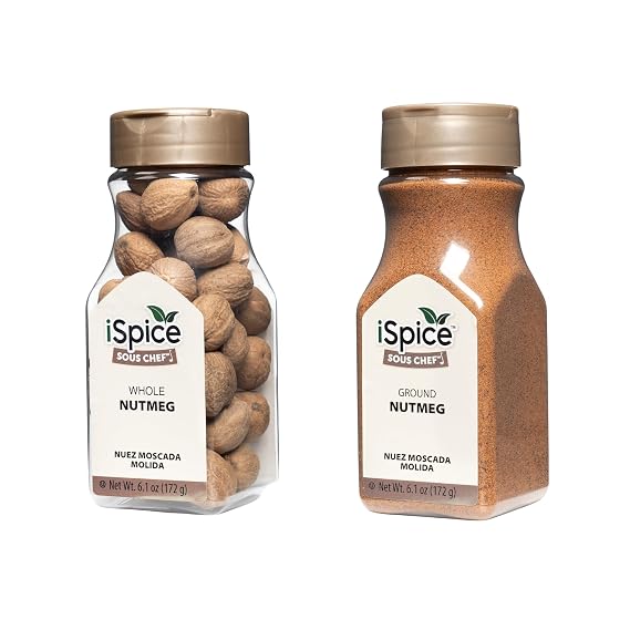 iSpice Premium Whole Nutmeg & Ground Nutmeg