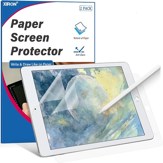 Paper Screen Protector for iPad 9th/8th/7th Generation 10.2", 2021-2019