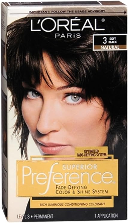 LOreal ParisSuperior Preference Rich Luminous Conditioning Colorant, Level 3 Permanent, Ultra Natural Blonde/Natural 10NB (Pack of 3)