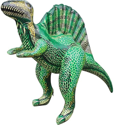 Jet Creations DI-SPI Inflatable Spinosaurus, 48" Long Toy, 30" H...