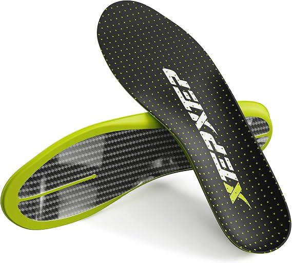 Carbon Fiber Insole Performance Customized Shoe Insert for Men Women | Performance insoles for Basketball, Volleyball, Racquet Run Faster, Jump Higher, Recover Quicker Protect from Injury